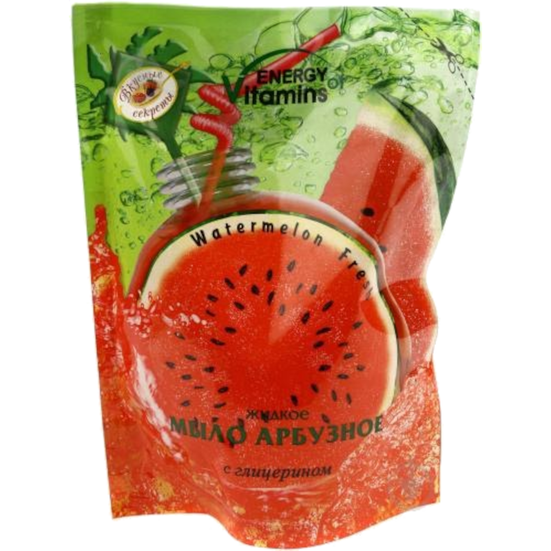 Мило рідке Energy of Vitamins Кавунове, 0,45 л